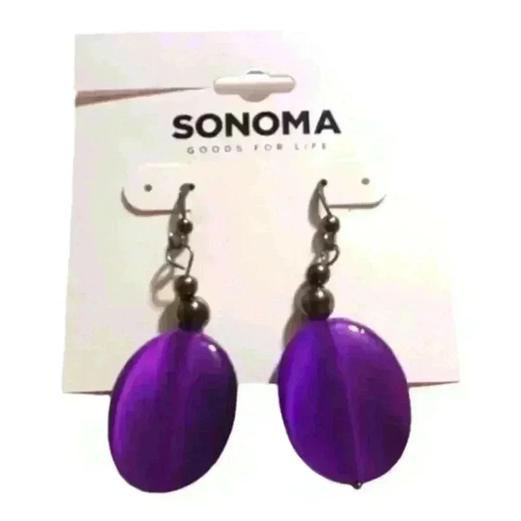 Women's bronze dangle earrings - Picture 1 of 1